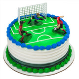 Soccer Kick Off Cake Topper