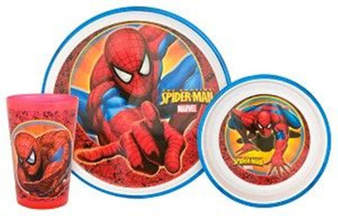 Zak Spiderman  Melamine Dinner Set