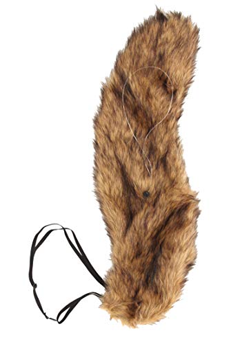 Oversized Squirrel Tail Deluxe Halloween Costume Accessory by Elope