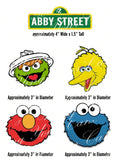Sesame Street Elmo, Big Bird, Cookie Monster & Oscar the Grouch Edible Icing Cake Decor Topper