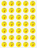 Sesame Street Big Bird Closeup Inspired Edible Icing Cake Decor Toppers
