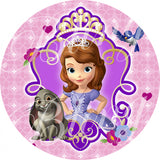 Sofia the First Portrait Edible Icing Cake Decor Toppers - STF1
