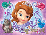 Sofia the First Edible Icing Sheet Cake Decor Topper - STF4