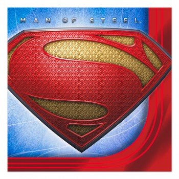 Superman Man of Steel Beverage Napkins