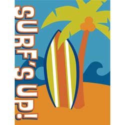 Surfs Up Invitations