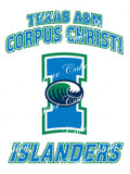 Texas A&M University Corpus Christi Logo Edible Icing Sheet Cake Decor Topper - TAMCC1