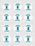 Texas A&M University Corpus Christi Logo Edible Icing Sheet Cake Decor Topper - TAMCC1