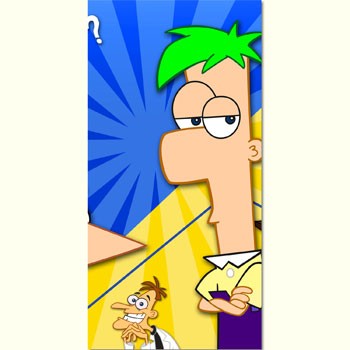 Disney Phineas and Ferb Party Tablecover