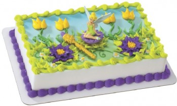 Tinkerbell Flutter Wings Cake Decorating Kit Topper