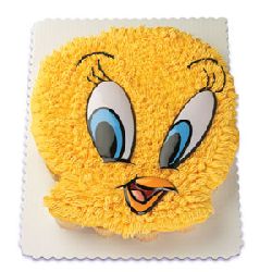 Looney Tunes Tweety Face Pop Top Cake Topper