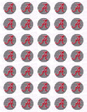 University of Alabama Houndstooth Edible Icing Sheet Cake Decor Topper - UA2