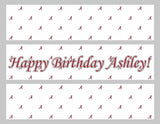 University of Alabama Mini A Inspired Edible Icing Cake Wraps - UA4