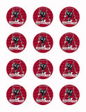 University of Alabama Big Al through the A Edible Icing Sheet Cake Decor Topper - UA5