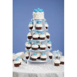 Victoria Lynn™ 5-Tiered Dessert Tower - Round - White - 15 x 20 inches