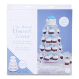 Victoria Lynn™ 5-Tiered Dessert Tower - Round - White - 15 x 20 inches