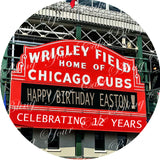 Wrigley Field Sign Edible Icing Sheet Cake Decor Topper - WF1