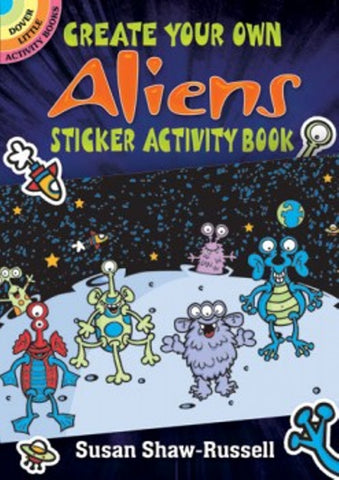 Create Your Own Aliens Sticker Little Activity Book