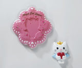 Angel Cat Sugar Loving Heart Cake Topper