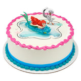 Disney Princess The Little Mermaid Ariel and Scuttle Cake Topper Decor Kit