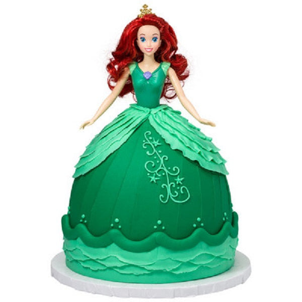 Disney Princess Ariel the Little Mermaid Doll Dress Cake Topper Decor Signature Kit