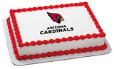 NFL Arizona Cardinals Edible Icing Sheet Cake Decor Topper
