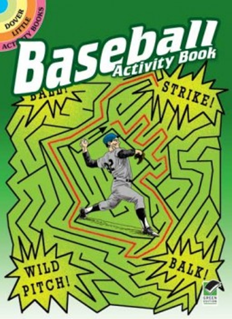 Baseball Little Activity Book