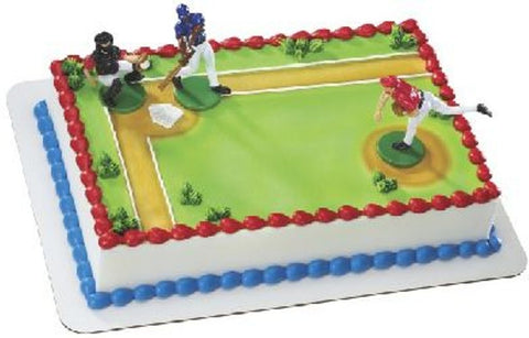 Batter-Up Baseball Cake Decorating Topper