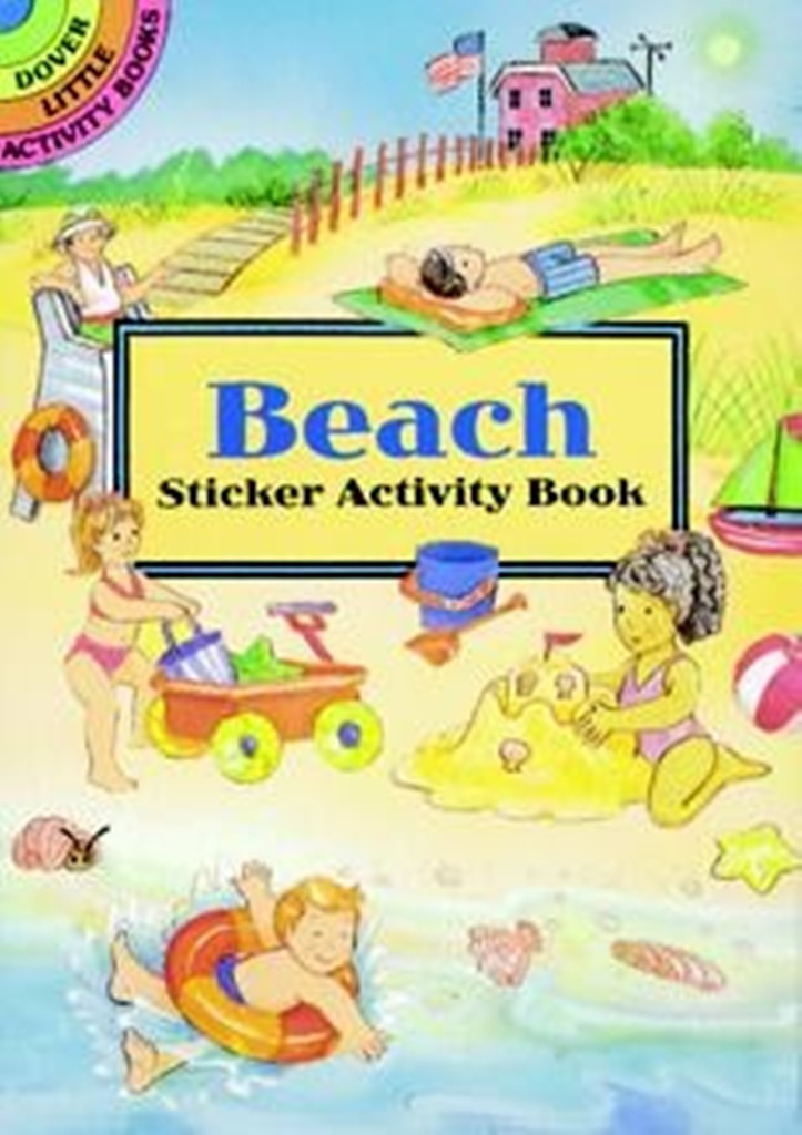 Beach Sticker Little Activity Book