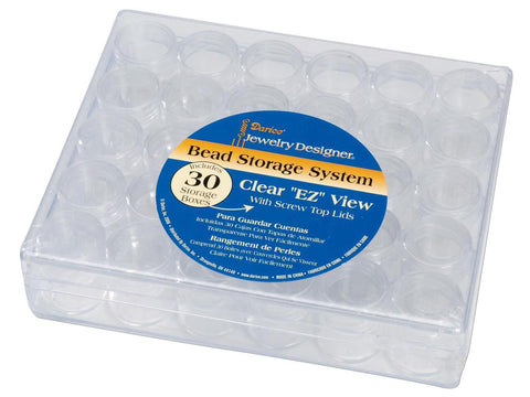 Darice Jewelry Designer Bead Storage System - 30 Boxes
