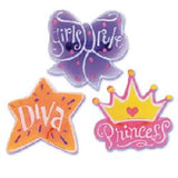 24 Be Girly (Diva, Princess & Girls Rule) Cupcake Rings