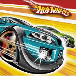 Hot Wheels Birthday Party Beverage Napkins