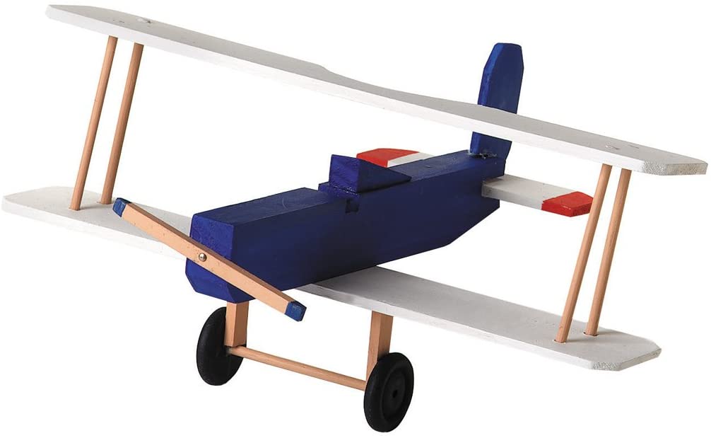 Darice Wood Model Kit Biplane