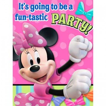 Minnie Bows Invitations