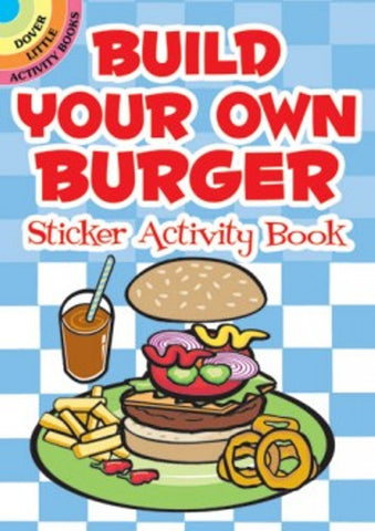 Build Your Own Burger Sticker Little Activity Book