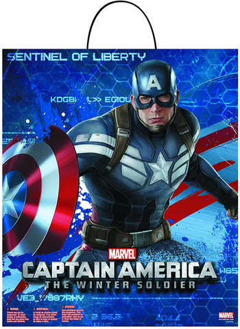 Marvel Captain America The Winter Soldier Movie 2 Treat Bag Halloween Candy Trick or Treat Bag