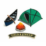 Field and Stream Camping Cake Decor Topper