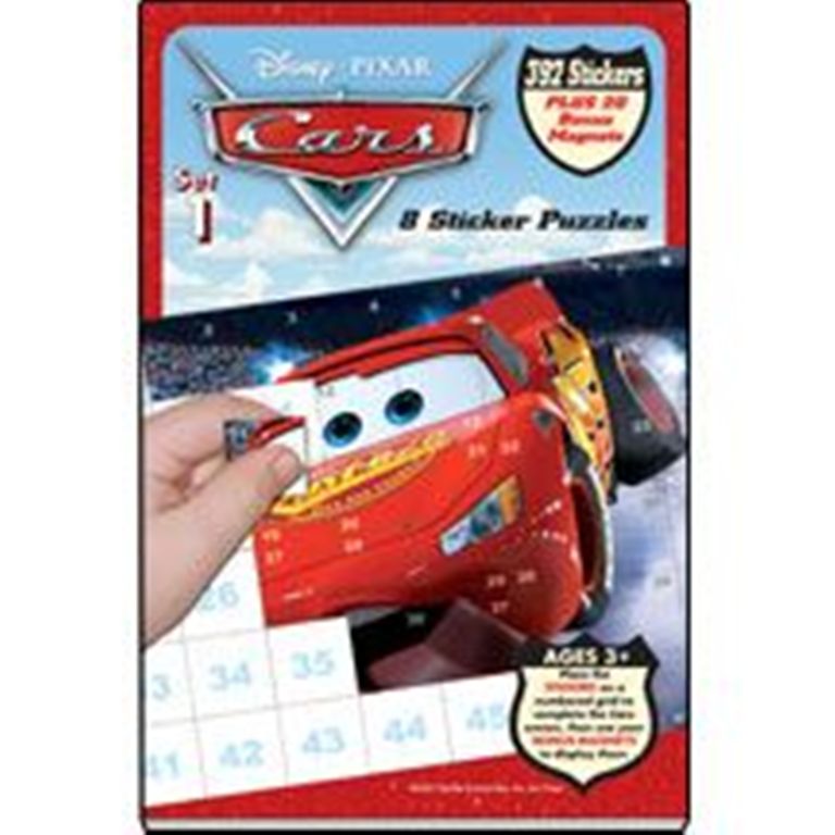 Disney Pixar Cars Sticker Puzzle Book 1