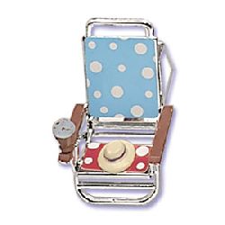 Beach Chair Cake Decor Topper