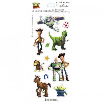 Disney Toy Story Clear Stickeroni Stickers