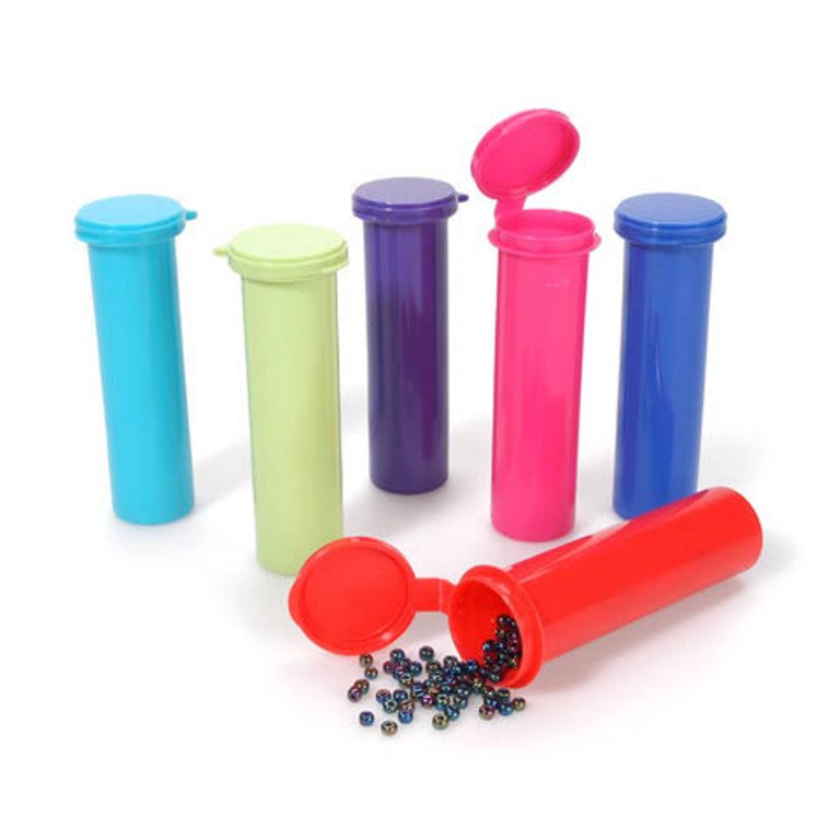 Plastic Container Tubes with Lids by Darice