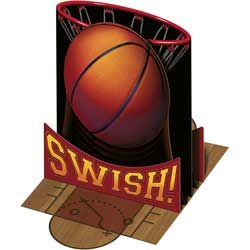 Fast Break Basketball Centerpiece