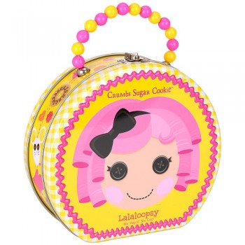 Lalaloopsy Crumbs Sugar Cookie Carry All Tin Hat Box