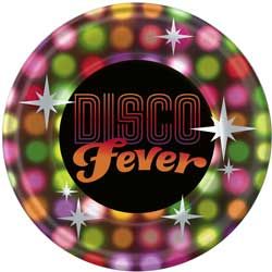 Disco Fever Banquet Plates