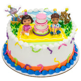Dora the Explorer™ Birthday Celebration Cake Topper Decor