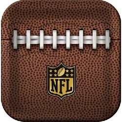 NFL Party Zone Dessert Plates
