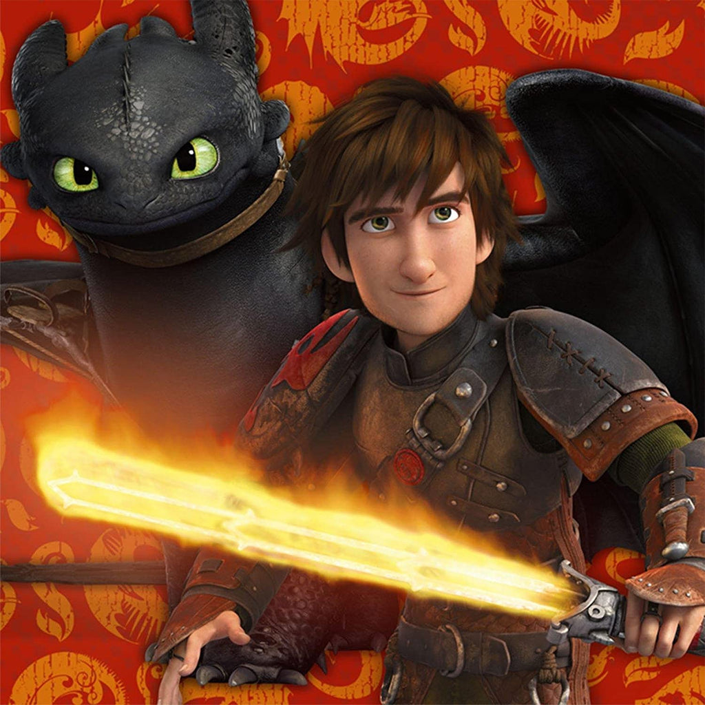 How to Train Your Dragon 2 Movie Birthday Party Lunch Napkins
