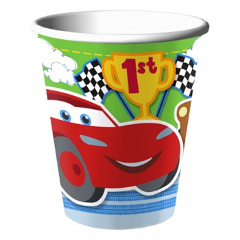 Disney Cars 1st Birthday Party Cups