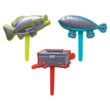 24 Fish & Tackle Box Fishing Cupcake Picks