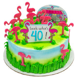 Flamingo a Cake Topper Decor