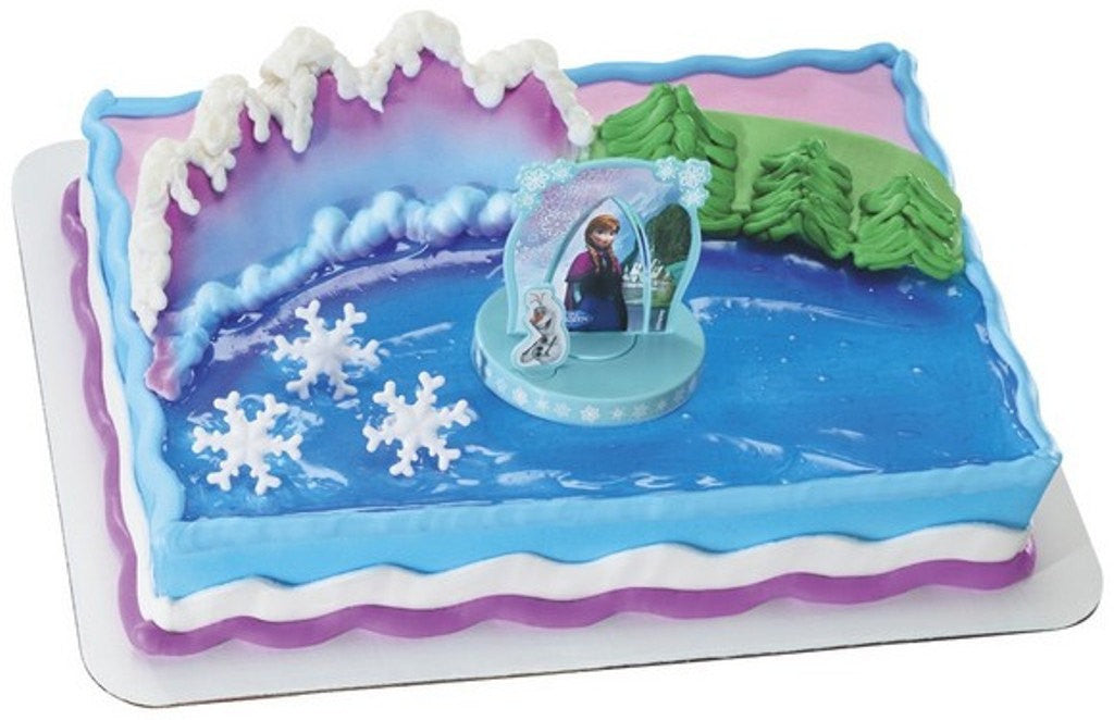 Disney Frozen Anna & Elsa Cake Decor Topper